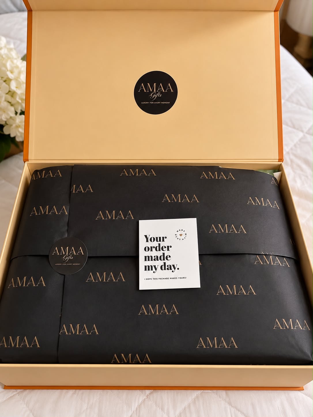AMAA Luxury Personalized Mom Gift Box — Large