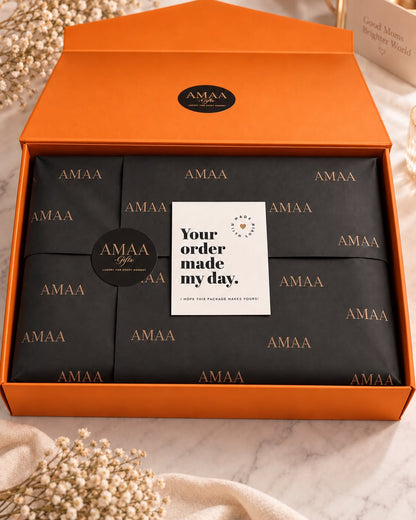 AMAA Luxury Personalized Baby Gift Box — Medium