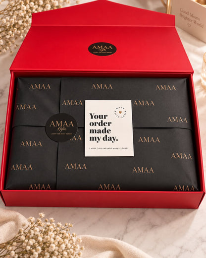 AMAA Luxury Personalized Mom Gift Box — Medium