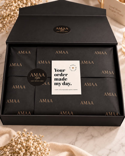 AMAA Luxury Personalized Bride Gift Box — Medium