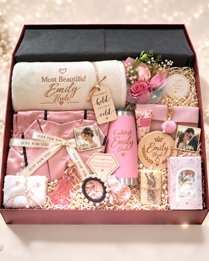 AMAA Luxury Personalized Bride Gift Box — Large
