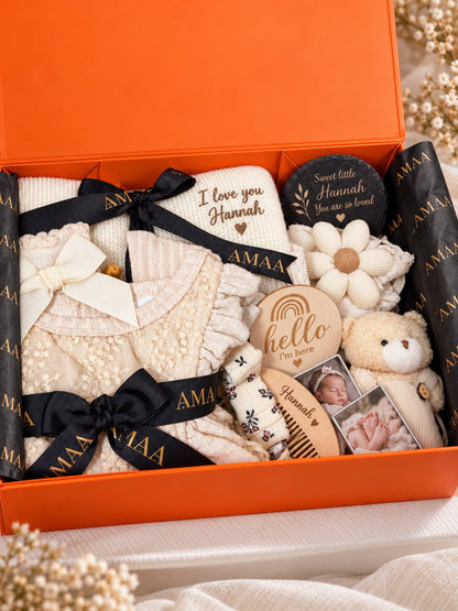 AMAA Luxury Personalized Baby Gift Box — Medium